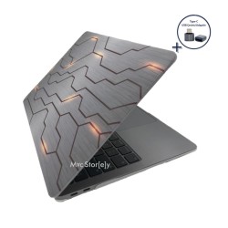 MacBook Air 13 Kılıf M1 Mat TPU Lazer Baskılı İnce Hafif Darbe Çizik Koruma A1932 A2179 A2337 Uyumlu