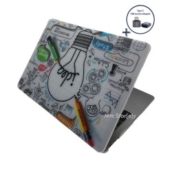 MacBook Air 13 Kılıf M1 Mat TPU Lazer Baskılı İnce Hafif Darbe Çizik Koruma A1932 A2179 A2337 Uyumlu