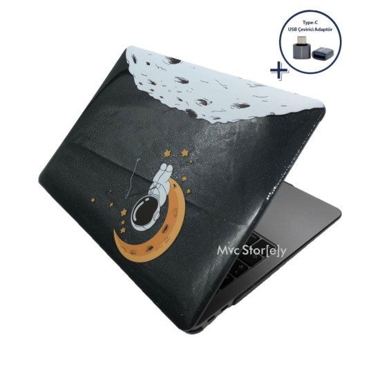 MacBook Air 13 Kılıf M1 Mat TPU Lazer Baskılı İnce Hafif Darbe Çizik Koruma A1932 A2179 A2337 Uyumlu