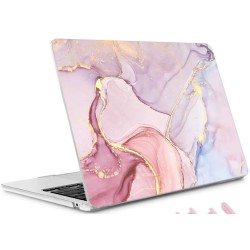 MacBook Air 13 Kılıf M1 Mat TPU Lazer Baskılı İnce Hafif Darbe Çizik Koruma A1932 A2179 A2337 Uyumlu