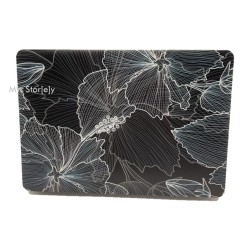 MacBook Air 13 Kılıf M1 Mat TPU Lazer Baskılı İnce Hafif Darbe Çizik Koruma A1932 A2179 A2337 Uyumlu
