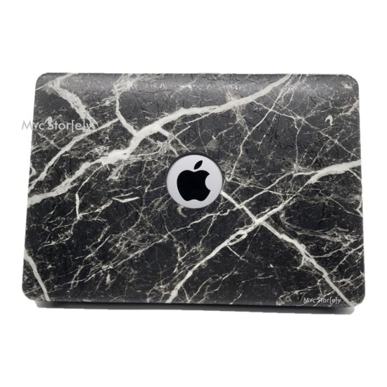 MacBook Air 13 Kılıf M1 Mat TPU Lazer Baskılı İnce Hafif Darbe Çizik Koruma A1932 A2179 A2337 Uyumlu