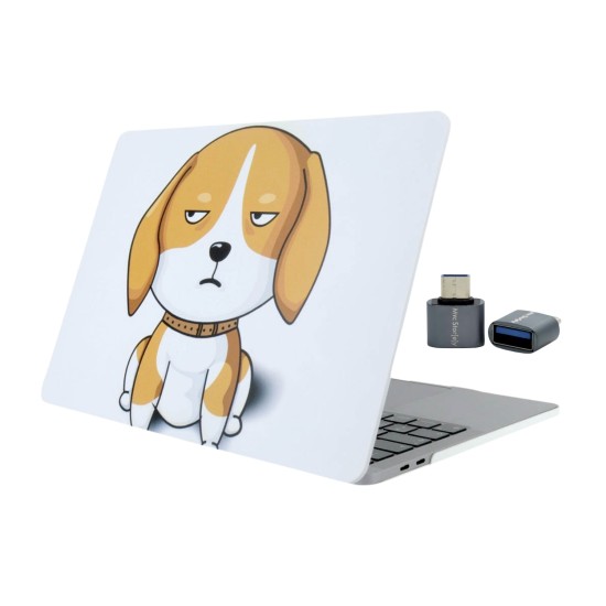 MacBook Air 13 Kılıf M1 Mat TPU Lazer Baskılı İnce Hafif Darbe Çizik Koruma A1932 A2179 A2337 Uyumlu