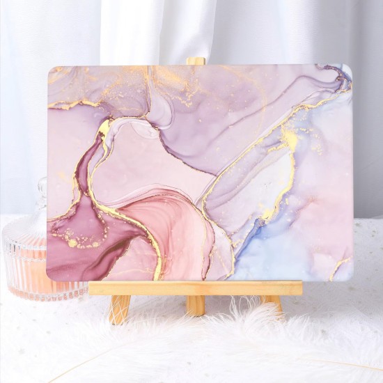 MacBook Air 13 Kılıf M1 Mat TPU Lazer Baskılı İnce Hafif Darbe Çizik Koruma A1932 A2179 A2337 Uyumlu