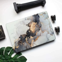 MacBook Air 13 Kılıf M1 Mat TPU Lazer Baskılı İnce Hafif Darbe Çizik Koruma A1932 A2179 A2337 Uyumlu