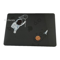 MacBook Air 13 Kılıf M1 Mat TPU Lazer Baskılı İnce Hafif Darbe Çizik Koruma A1932 A2179 A2337 Uyumlu