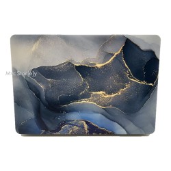 MacBook Air 13 Kılıf M1 Mat TPU Lazer Baskılı İnce Hafif Darbe Çizik Koruma A1932 A2179 A2337 Uyumlu