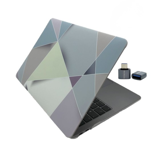 MacBook Air 13 Kılıf M1 Mat TPU Lazer Baskılı İnce Hafif Darbe Çizik Koruma A1932 A2179 A2337 Uyumlu