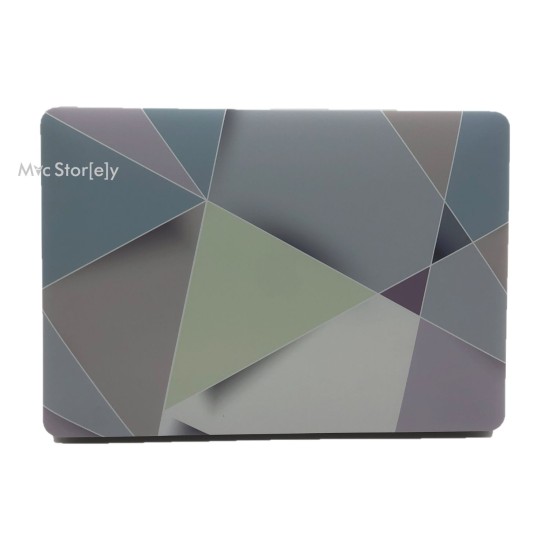 MacBook Air 13 Kılıf M1 Mat TPU Lazer Baskılı İnce Hafif Darbe Çizik Koruma A1932 A2179 A2337 Uyumlu