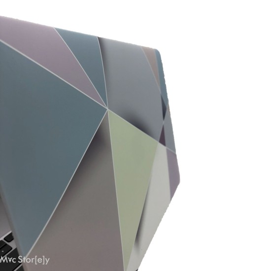 MacBook Air 13 Kılıf M1 Mat TPU Lazer Baskılı İnce Hafif Darbe Çizik Koruma A1932 A2179 A2337 Uyumlu