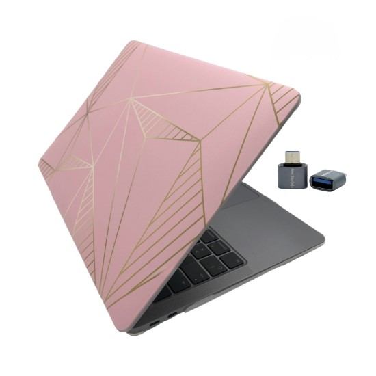 MacBook Air 13 Kılıf M1 Mat TPU Lazer Baskılı İnce Hafif Darbe Çizik Koruma A1932 A2179 A2337 Uyumlu