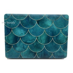 MacBook Air 13 Kılıf M1 Mat TPU Lazer Baskılı İnce Hafif Darbe Çizik Koruma A1932 A2179 A2337 Uyumlu