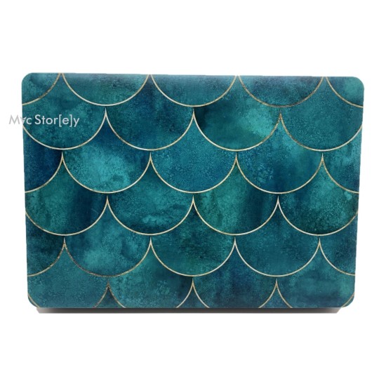 MacBook Air 13 Kılıf M1 Mat TPU Lazer Baskılı İnce Hafif Darbe Çizik Koruma A1932 A2179 A2337 Uyumlu