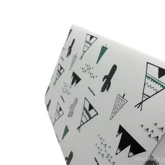 MacBook Air 13 Kılıf M1 Mat TPU Lazer Baskılı İnce Hafif Darbe Çizik Koruma A1932 A2179 A2337 Uyumlu