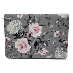 MacBook Air 13 Kılıf M1 Mat TPU Lazer Baskılı İnce Hafif Darbe Çizik Koruma A1932 A2179 A2337 Uyumlu