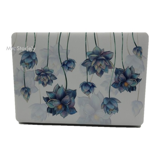 MacBook Air 13 Kılıf M1 Mat TPU Lazer Baskılı İnce Hafif Darbe Çizik Koruma A1932 A2179 A2337 Uyumlu