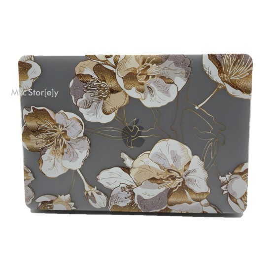 MacBook Air 13 Kılıf M1 Mat TPU Lazer Baskılı İnce Hafif Darbe Çizik Koruma A1932 A2179 A2337 Uyumlu