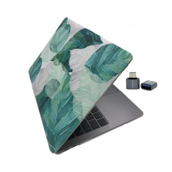 MacBook Air 13 Kılıf M1 Mat TPU Lazer Baskılı İnce Hafif Darbe Çizik Koruma A1932 A2179 A2337 Uyumlu