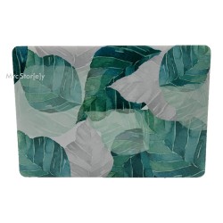 MacBook Air 13 Kılıf M1 Mat TPU Lazer Baskılı İnce Hafif Darbe Çizik Koruma A1932 A2179 A2337 Uyumlu