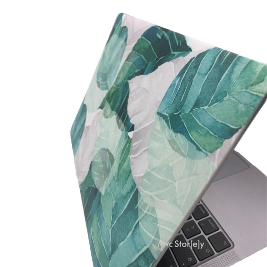 MacBook Air 13 Kılıf M1 Mat TPU Lazer Baskılı İnce Hafif Darbe Çizik Koruma A1932 A2179 A2337 Uyumlu