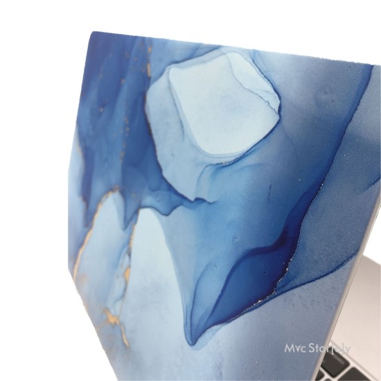 MacBook Air 13 Kılıf M1 Mat TPU Lazer Baskılı İnce Hafif Darbe Çizik Koruma A1932 A2179 A2337 Uyumlu