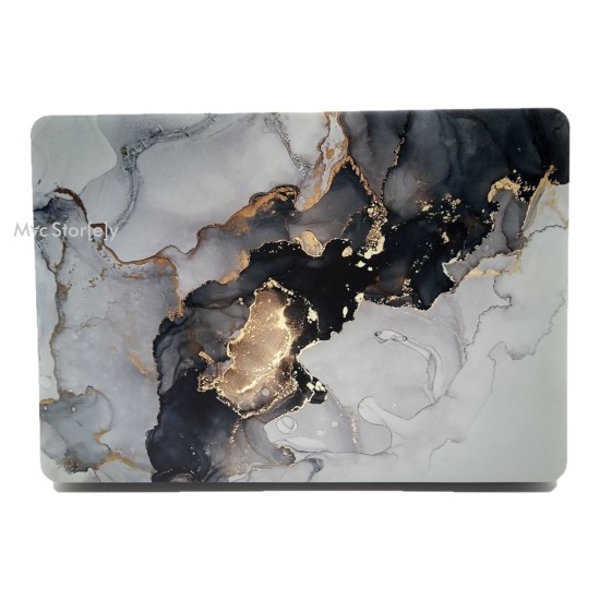 MacBook Air 13 Kılıf M1 Mat TPU Lazer Baskılı İnce Hafif Darbe Çizik Koruma A1932 A2179 A2337 Uyumlu