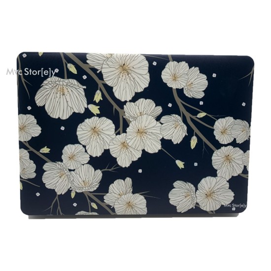 MacBook Air 13 Kılıf M1 Mat TPU Lazer Baskılı İnce Hafif Darbe Çizik Koruma A1932 A2179 A2337 Uyumlu