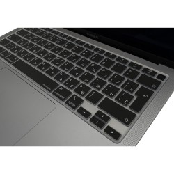 MacBook Air 13 Klavye Kılıfı A2179 A2337 M1 Uyumlu Rusça Harf Baskılı Silikon Koruyucu