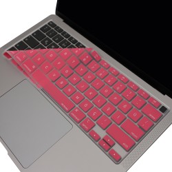 MacBook Air 13 Klavye Koruyucu A2337 A2179 Türkçe Baskılı US İngilizce Enter Ultra İnce Silikon
