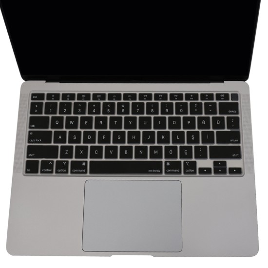 MacBook Air 13 Klavye Koruyucu A2337 A2179 Türkçe Baskılı US İngilizce Enter