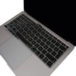 MacBook Air 13 Klavye Koruyucu Türkçe Q Silikon İnce Yıkanabilir A1932 2018–2019 Uyumlu