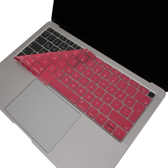 MacBook Air 13 A1932 İnce Yıkanabilir Klavye Koruma Kılıfı