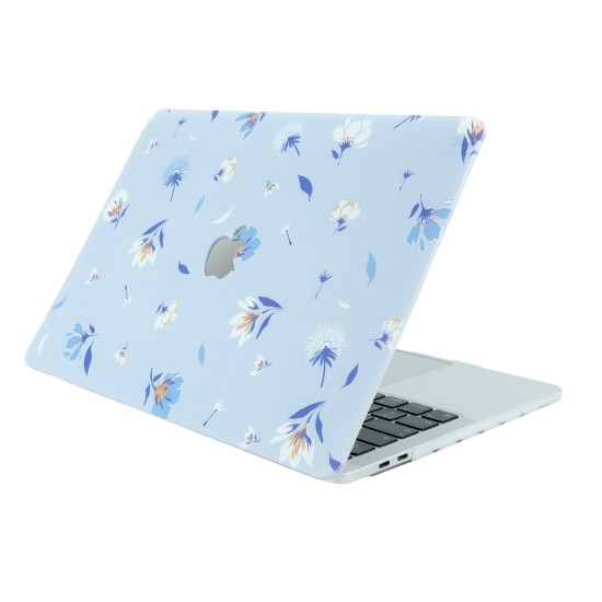 MacBook Air 13 A1466 A1369 uyumlu çiçek desenli TPU kılıf ince hafif koruma