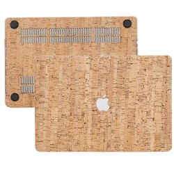 MacBook Air Kılıf M1 HardCase Touch ID A1932 A2179 A2337 ile Uyumlu Koruyucu Kılıf Wood02