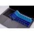 Macbook Air 13inç Klavye Koruyucu Ombre (US-ABD İngilizce) TouchID'li A1932 Modeli ile Uyumlu