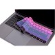Macbook Air 13inç Klavye Koruyucu (UK-EU İngilizce) Ombre TouchID'li A1932 ile Uyumlu