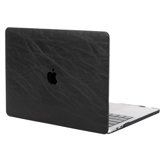 MacBook Air Kılıf 13 inç – A1369 A1466 ile Uyumlu Deri Kaplama Sert Koruma | Darbe Emici Çizilmeye Dayanıklı