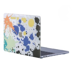 MacBook Air 13 Kılıf İnce Sert Kapak Renkli Desen Darbe Çizilme Koruma – A1369 A1466 Uyumlu