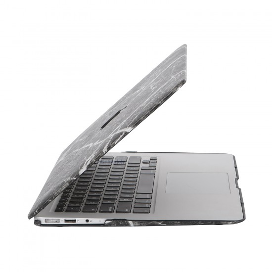 Macbook Air Kılıf 13 inç F.Marble01 (Eski USB'li Model 2010-2017) A1369 A1466 ile Uyumlu