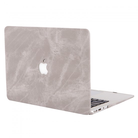 Macbook Air Kılıf 13 inç Kaplama Fabric01 Kumaş (Eski USB'li Model 2010-2017) A1369 A1466 ile Uyumlu