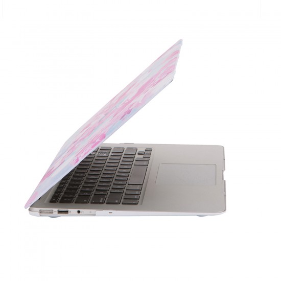 Macbook Air Kılıf 13 inç Flower02 (Eski USB'li Model 2010-2017) A1369 A1466 ile Uyumlu