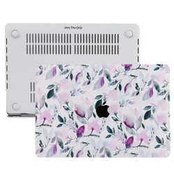MacBook Air Kılıf HardCase A1369 A1466 2017 Öncesi ile Uyumlu Koruyucu Kılıf Flower03