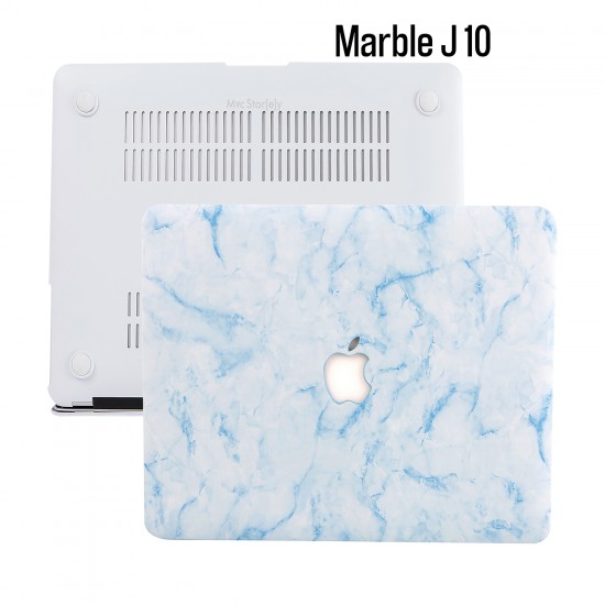 Macbook Air Kılıf 13 inç Mermer12 (Eski USB'li Model 2010-2017) A1369 A1466 ile Uyumlu