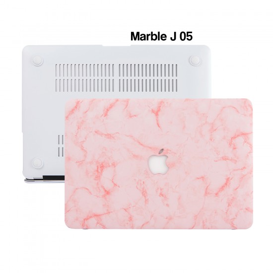 Macbook Air Kılıf 13 inç Mermer13 (Eski USB'li Model 2010-2017) A1369 A1466 ile Uyumlu