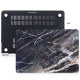 Macbook Air M1 Kılıf 13 inç Marble06NL (TouchID'li M1 Air) A2337 A2179 A1932 ile Uyumlu