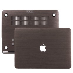 MacBook Air Kılıf HardCase Touch ID A1932 A2179 A2337 ile Uyumlu Koruyucu Kılıf Wood
