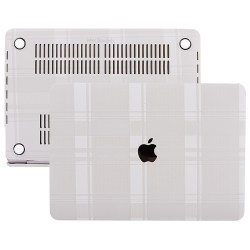 MacBook Air Kılıf HardCase Touch ID A1932 A2179 A2337 ile Uyumlu Koruyucu Kılıf Burberry