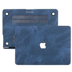 McStorey Macbook Air ile Uyumlu Kılıf M1 HardCase A1932 A2179 A2337 Fabric