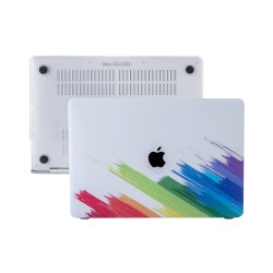 Macbook Air M1 Kılıf 13 inç Paint03 (TouchID'li M1 Air) A2337 A2179 A1932 ile Uyumlu
