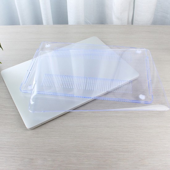 Kristal Parlak MacBook Air 15.3 Kılıf İnce Hafif Darbe Çizik Koruyucu